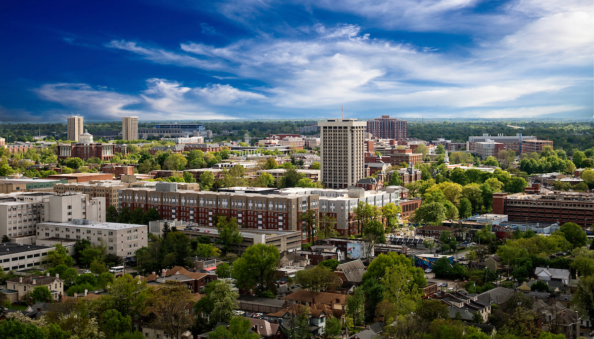 campus view