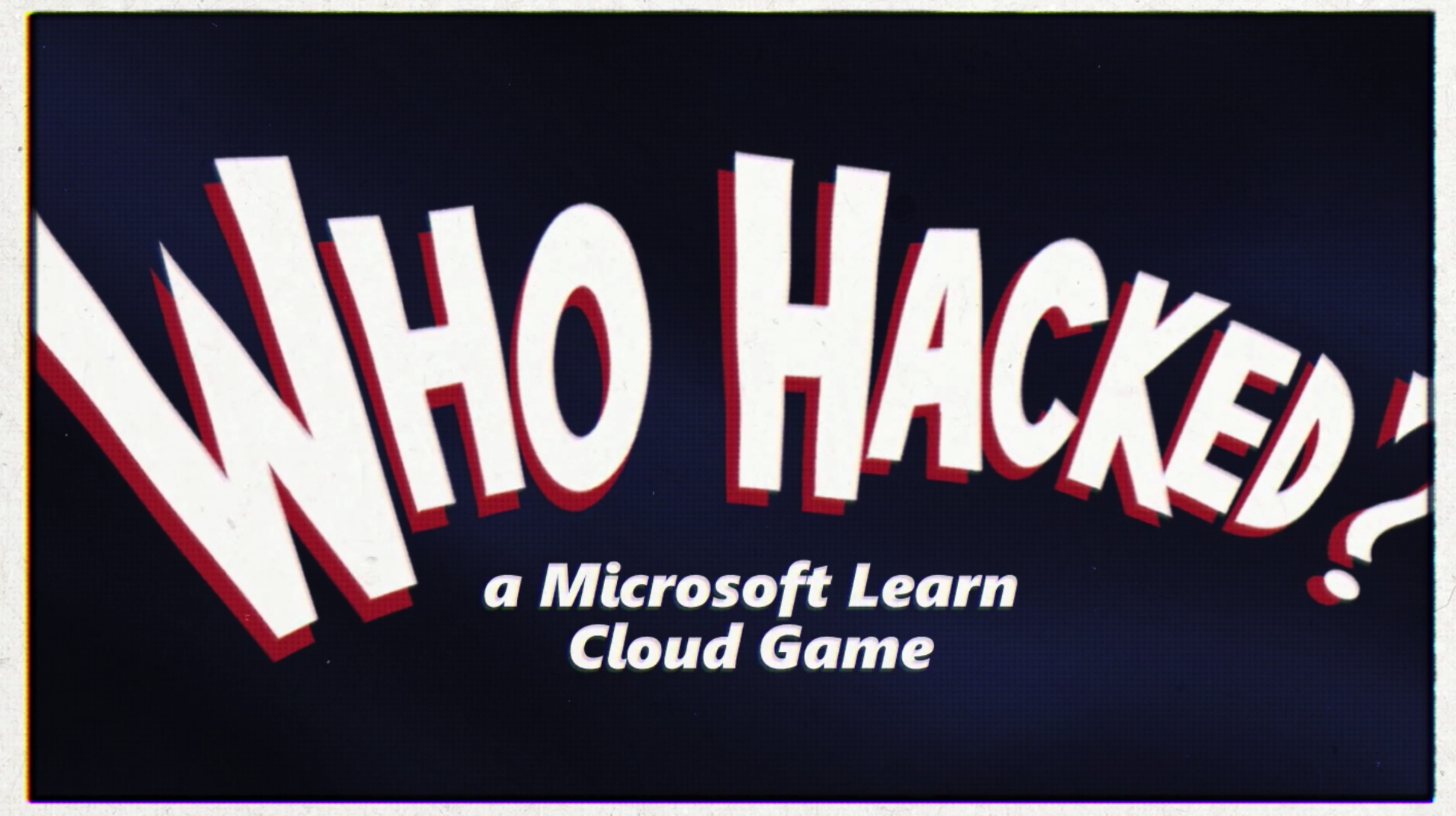 Who Hacked? Game