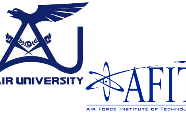 AFIT and AU logos