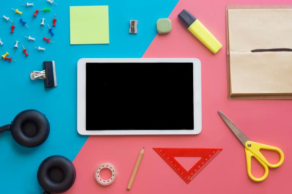 Student Tech Checklist Stock