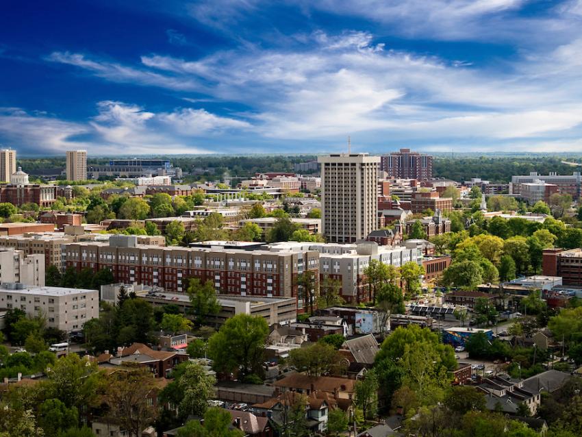 campus view