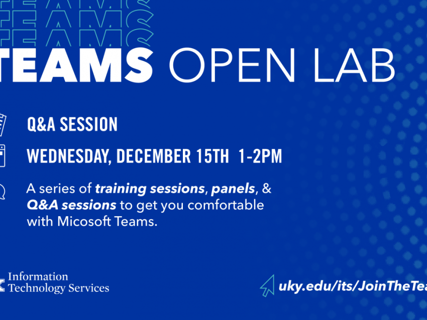 Teams Open Lab