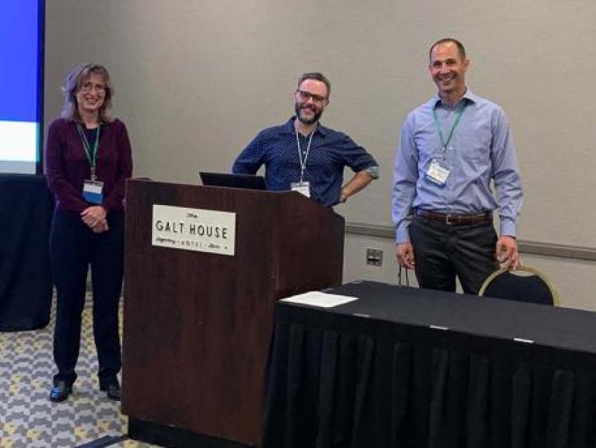 UK Presents on Test-Optional Data at SAIR Conference