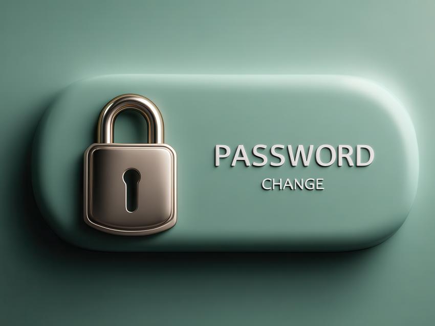 password change
