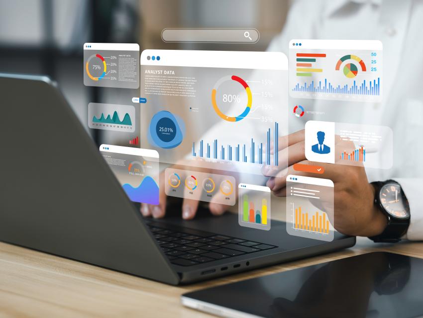 Health Data Dashboard Mockup