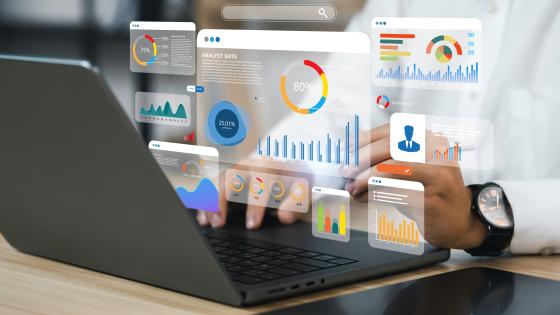 Health Data Dashboard Mockup